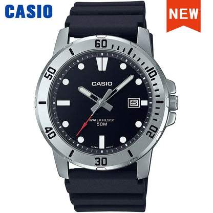Casio watch for men business fashion resin strap atmospheric waterproof  MTP-VD01-1E