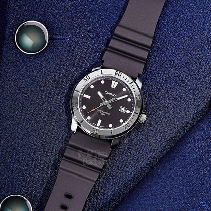 Casio watch for men business fashion resin strap atmospheric waterproof  MTP-VD01-1E