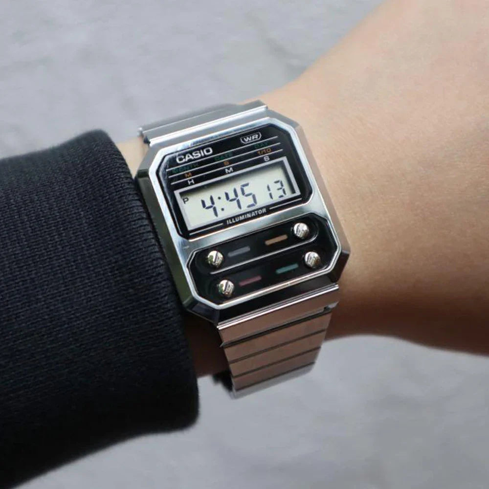 Casio watch for men top luxury fashions Calculator Model  Personalized trendy style relogio masculino часы женские  A100WE-1A/7B