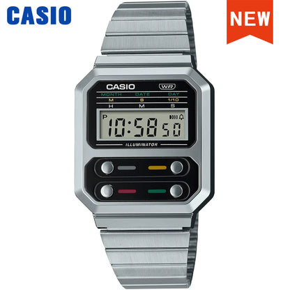 Casio watch for men top luxury fashions Calculator Model  Personalized trendy style relogio masculino часы женские  A100WE-1A/7B
