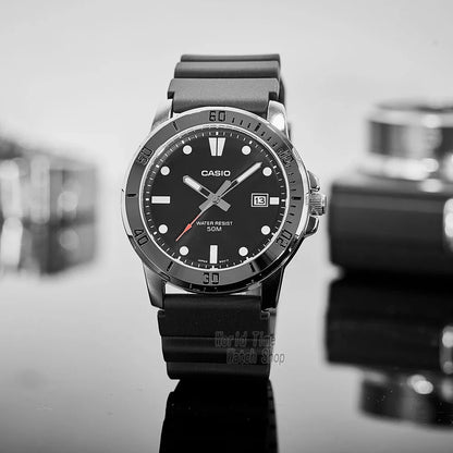 Casio watch for men business fashion resin strap atmospheric waterproof  MTP-VD01-1E