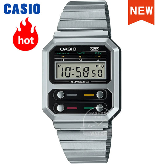 Casio watch for men top luxury fashions Calculator Model  Personalized trendy style relogio masculino часы женские  A100WE-1A/7B
