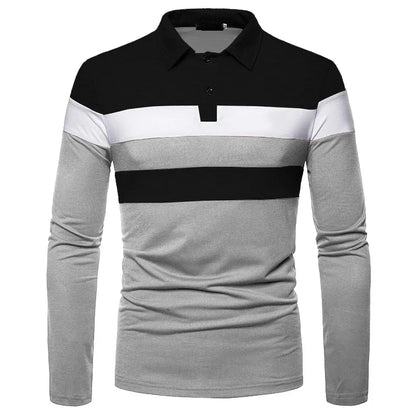 Men's Long Sleeve Polo Shirt Slingint Verno