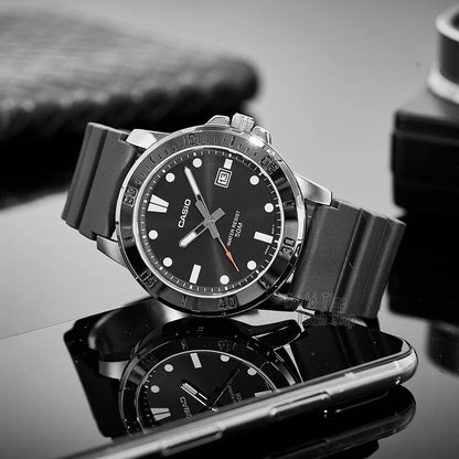 Casio watch for men business fashion resin strap atmospheric waterproof  MTP-VD01-1E