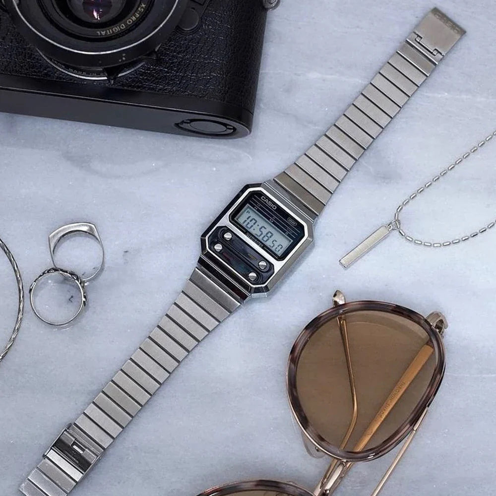 Casio watch for men top luxury fashions Calculator Model  Personalized trendy style relogio masculino часы женские  A100WE-1A/7B