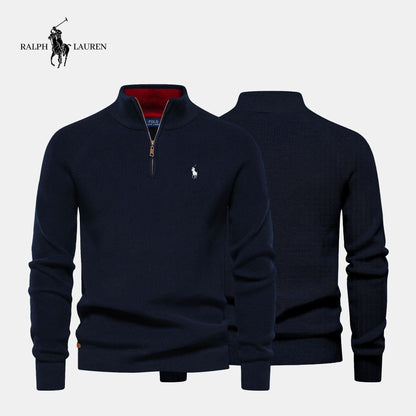 R&L Zip Neck Sweater (CLEARANCE) - Limited Stock